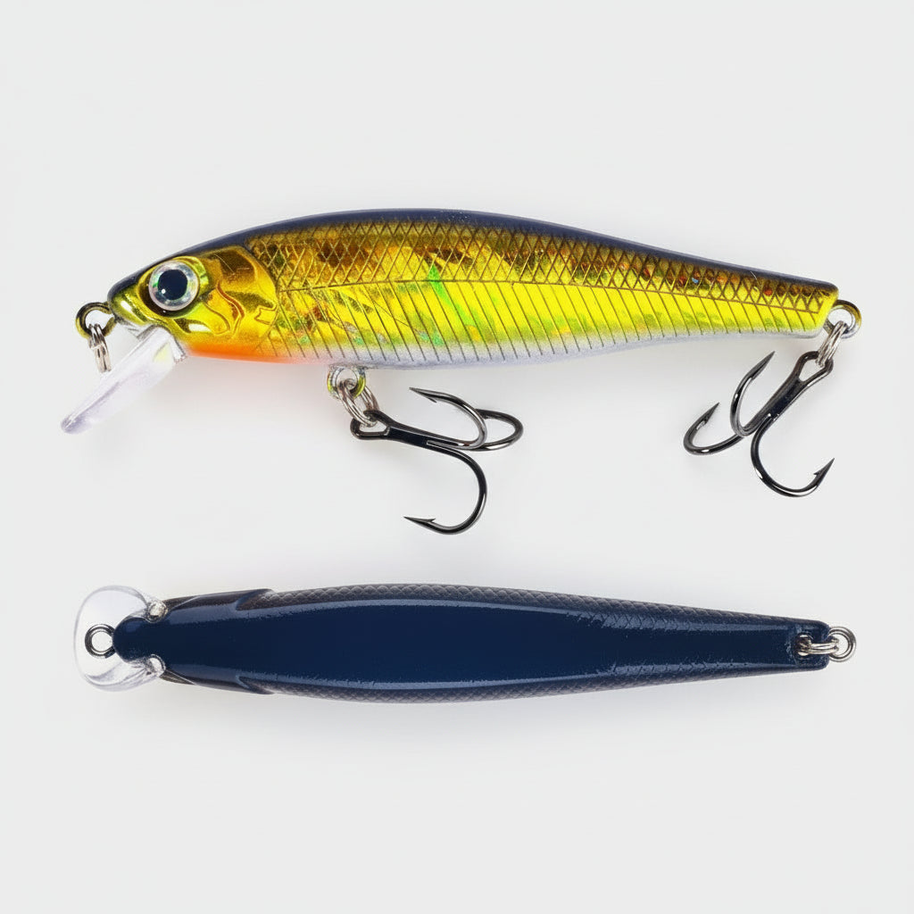 Isca Minnow Crank Wobbler Jerkbait – Realismo e Precisão para Grandes Capturas!