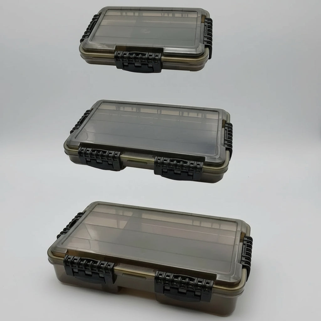 Caixa de Pesca Impermeável – Alta Capacidade e Organização Total!