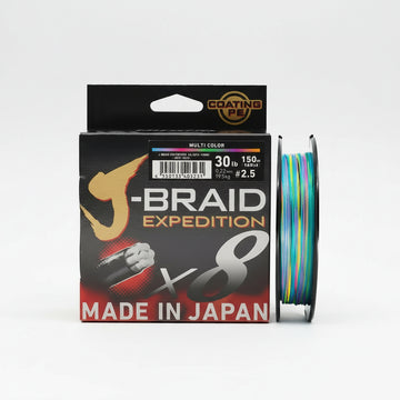 Linha Multifilamento DAIWA J-BRAID Expedition 8X – Força, Precisão e Desempenho Japonês!