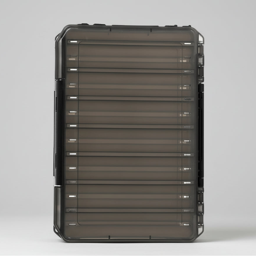 Caixa de Pesca OUYALINE Dupla Face com Grande Capacidade – Organize Seus Anzóis e Iscas com Facilidade!