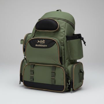 Mochila de Pesca Bassdash Tática – Leve, Resistente e Multifuncional!