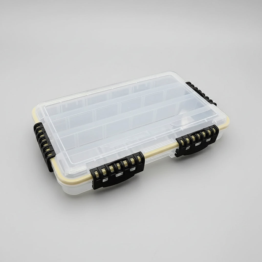 Caixa de Pesca Impermeável – Alta Capacidade e Organização Total!