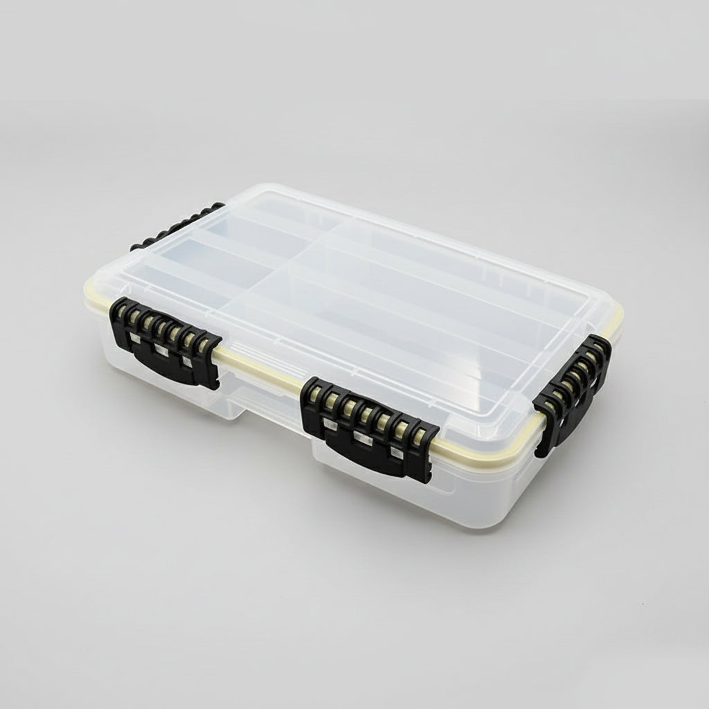 Caixa de Pesca Impermeável – Alta Capacidade e Organização Total!