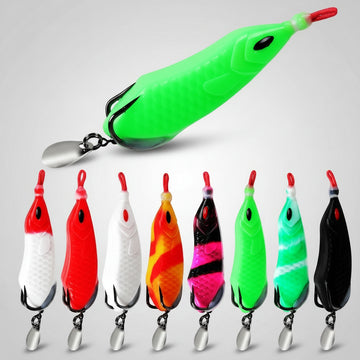 Isca Soft Frog Lure – Realismo, Explosão e Ataques na Superfície